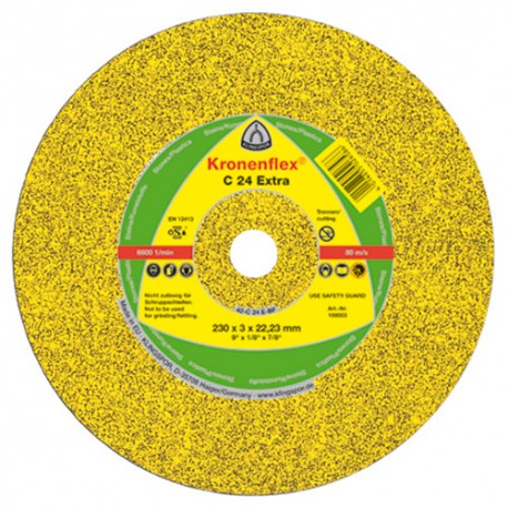 25 disques à tronçonner MD EXTRA C 24 D. 125 x 2,5 x 22,23 mm - Pierre / béton - 188464
