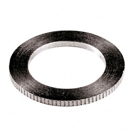 Bague de réduction cranté pour lame de scie circulaire 30 à 22 mm. Ep. 1,8 - 9650.3022.18 - Leman